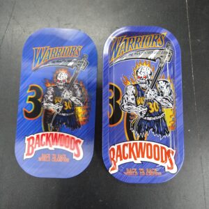 3D Small Metal Rolling Tray- Backwoods Warriors Reaper