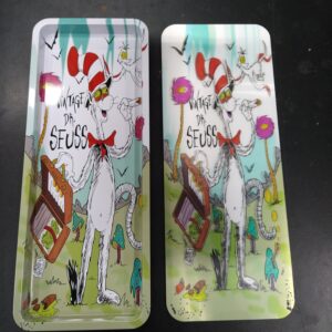 3D Large Metal Rolling Tray - Cat in the Hat Vintage Dr Seuss