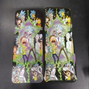 3D Large Metal Rolling Tray - Rick and Morty Multi Universe