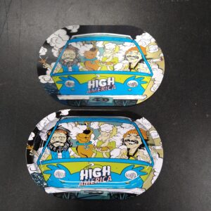 3D Mini Metal Rolling Tray- Scooby Doo & cheech and Chong