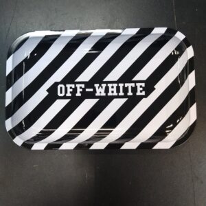 Backwoods Off-White/Black Rolling Tray