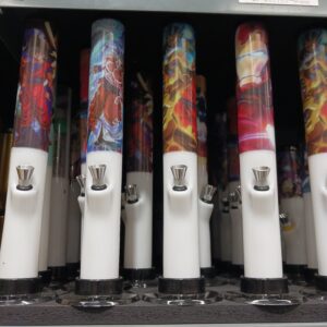 Acrylic Water Pipe Mix Super Hero's 12x12/2