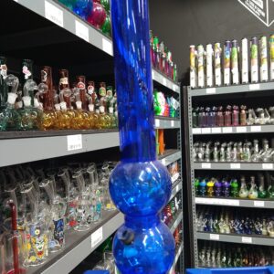 18 Double Bubble Acrylic Water Pipe