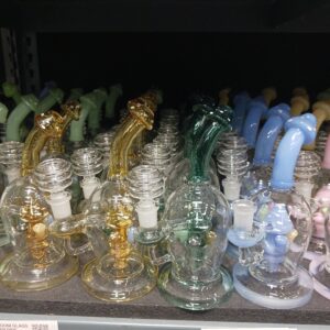 7 Mushroom Glass Water Pipe