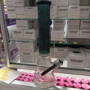 15 Cali Cloud X Star Beaker Glass Water Pipe