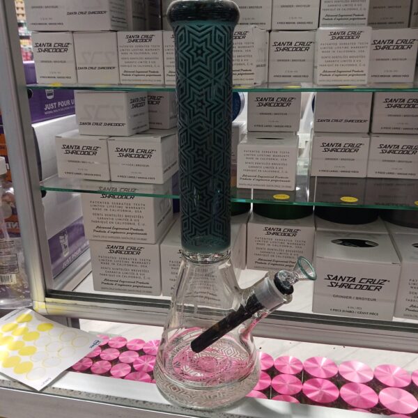 15 Cali Cloud X Star Beaker Glass Water Pipe