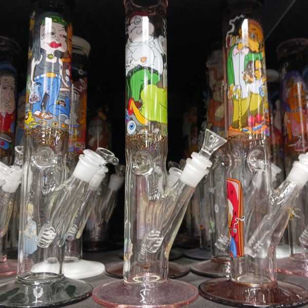 14 Straight Tube Glass Water Pipe Mix Designs