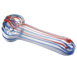2.5 Peanut Wig Wag Glass Hand Pipe