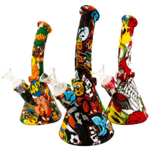 9 Silicone Beaker Water Pipe