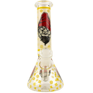 8 Gorilla Print Glass Water Pipe