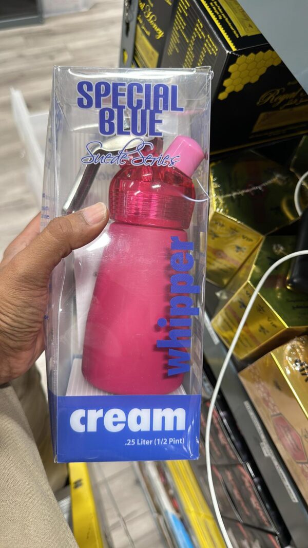 Special Blue Whipper Cream .25 Liter