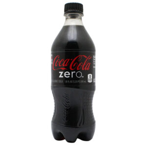 Coca Cola Zero 20oz Full Bottle Soda Safe Can