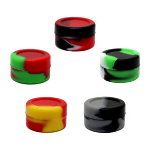 5ml Marbled Silicone Jar