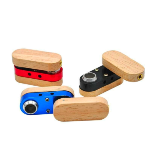 2 Colored Monkey Wooden Hand Pipe