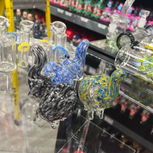 4 Medium Elephant Glass Water Pipe