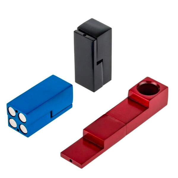 3 Magnetic Cube Metal Hand Pipe