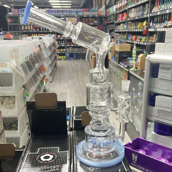13' Percolator Glass Water Pipe
