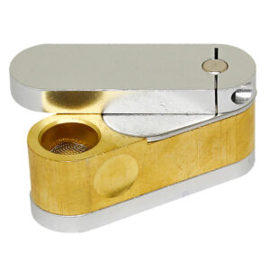 2 Brass Monkey Metal Hand Pipe