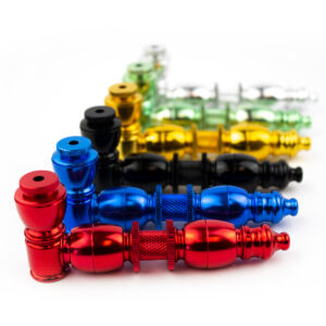 4 Solid Color Metal Hand Pipe