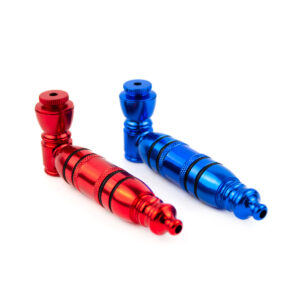4 Metal Hand Pipe Anodized w/ 4 Rubber Seals