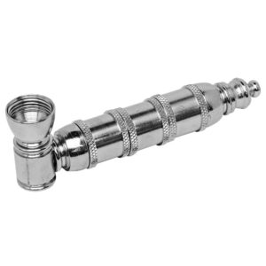 5 Triple Chamber Metal Hand Pipe