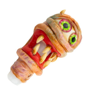 5 2 Eyed Monster Face -  Hand Pipe