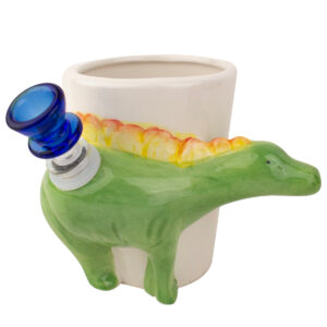 5 Dinosaur Mug Novelty Ceramic Pipe-0612