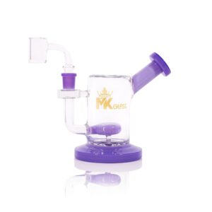 5 MK100 MK70 Mini Dab Rig Water Pipe by MK 100 Glass