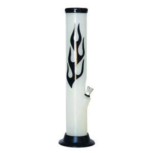 12 Glow Flame Acrylic Water Pipe