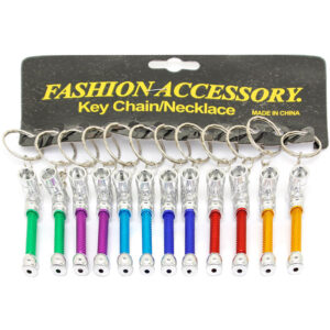 Keychain/Necklace Metal Mini Hand Pipe