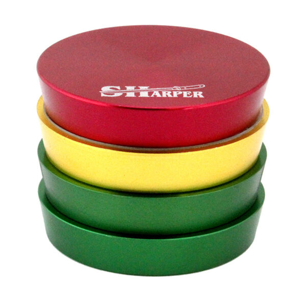 Sharper Rasta Cakestack 4 Part 2.5 Grinder