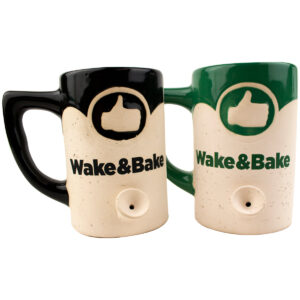 5 Wake and Bake Smoking Pipe Mug