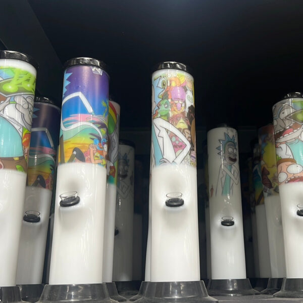 Acrylic Water Pipe Mix Characters Pull Up 10x2