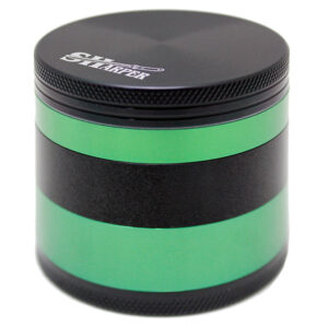 Sharper Black & Green Hardtop 5 Part 63mm Grinder