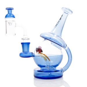 6 TX34 Toxic Bee Dome Complete Rig Kit Water Pipe by MK 100 Glass
