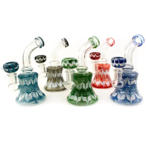 6 Wig Pattern - Glass Water Pipe