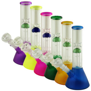 10 Neon Beaker 7-Arm Tree GG Water Pipe