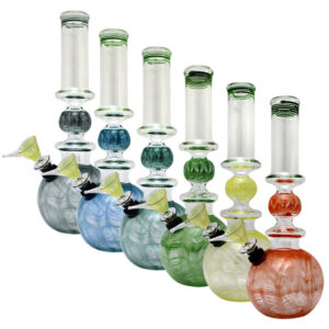 10 Sphere & Rings Water Pipe