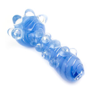 7 Heavy Bubble Swirl Glass Hand Pipe Assorted Colors