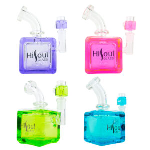 7 HiSoul Cube Glass Freezable Water Pipe