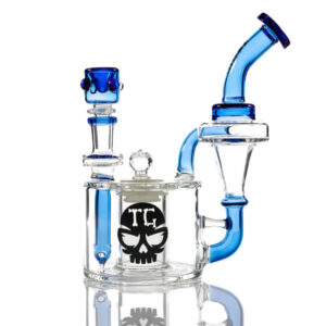 7 TX46 - Toxic Stash Rig by Toxic Glass Water Pipe