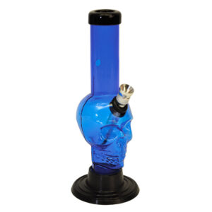 6 Mini Skull Acrylic Water Pipe