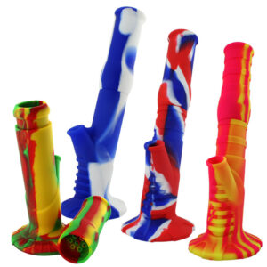 13 2-Piece Silicone Water Pipe