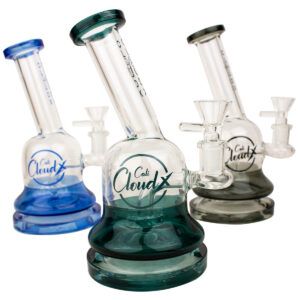 8 Cali Cloudx Half Color Base Water Pipe