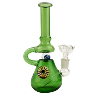 8 Spinner Ball Flower Implosion - Glass Water Pipe