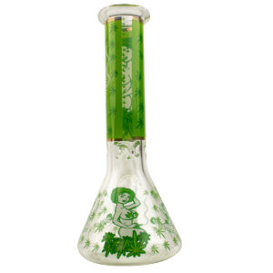 8 Weed Babe Beaker Glass Water Pipe