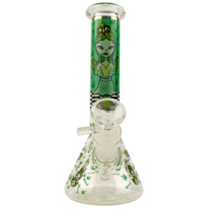 8 Weed Princess Beaker Glass Water Pipe