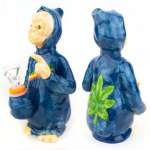 8 E.T. Rasta Alien Novelty Ceramic Water Pipe