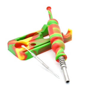 8 Silicone Nectar Collector with Tray