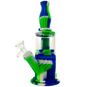 9.5 Silicone Cylinder Nectar Collector Water Pipe